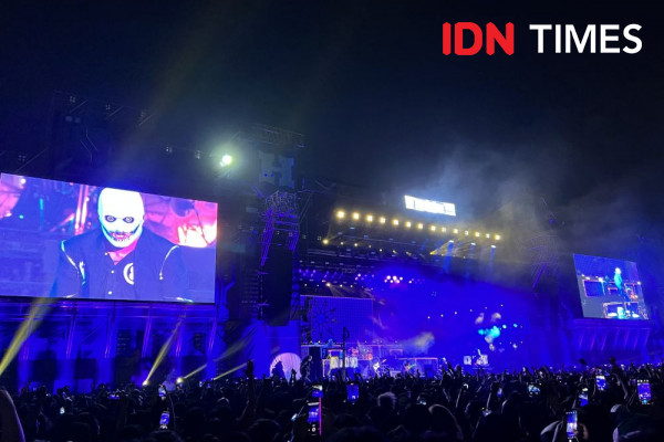Penampilan Slipknot di Hammersonic Super Megah, Terbaik!