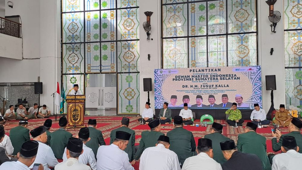 Jusuf Kalla Tegaskan Politisi Tak Kampanye dan Cari Dukungan di Masjid