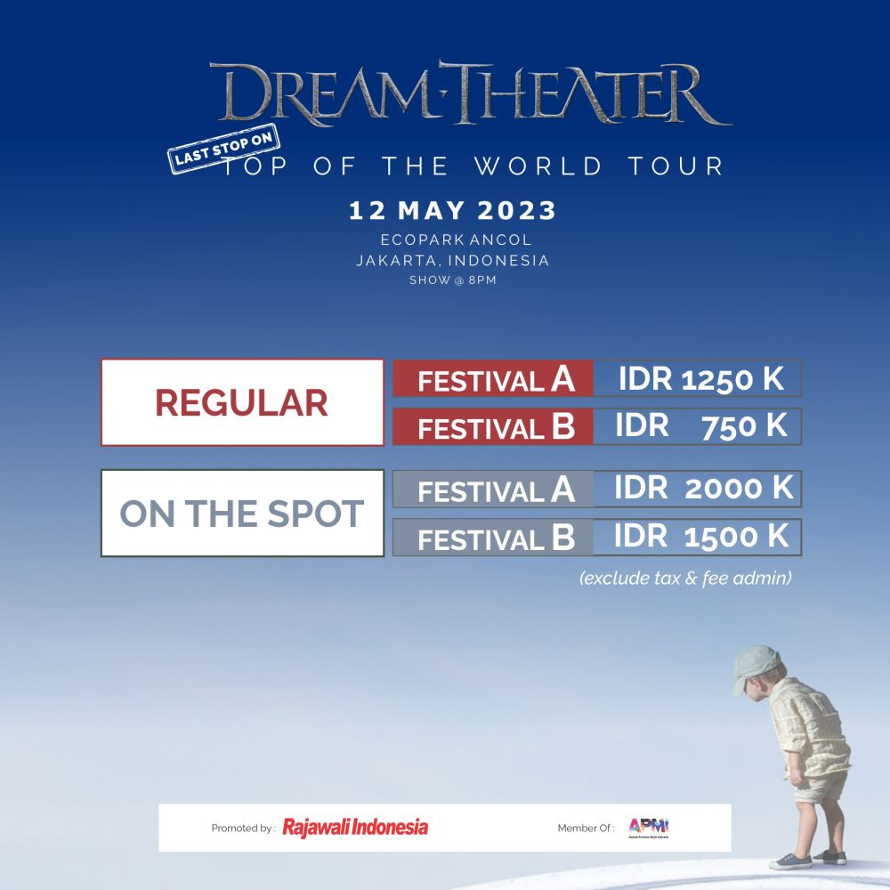 Rajawali Indonesia kembali Boyong Dream Theater ke Indonesia
