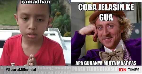 10 Meme Minta Maaf Sebelum Puasa, Bikin Ngakak Lahir Batin