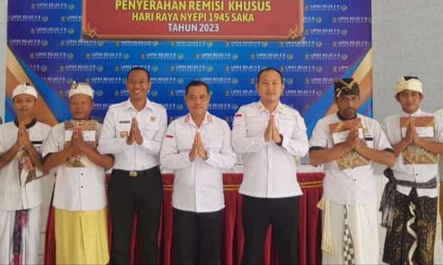 Hari Raya Nyepi 2023, 8 Napi Beragama Hindu di Lampung Dapat Remisi