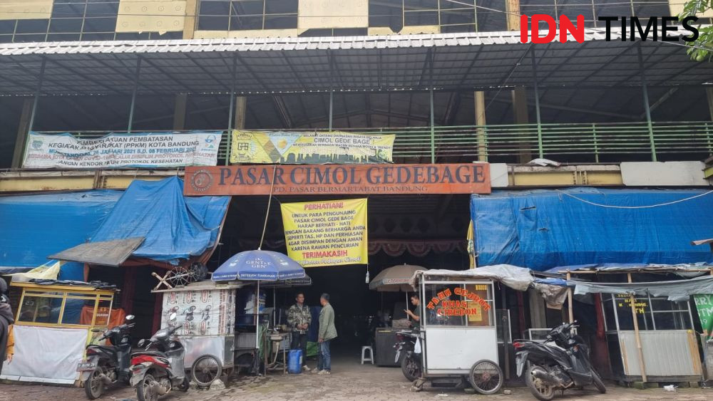 Polisi Buru Pedagang di Cimol Gedebage yang Ancam Pembeli Pakai Sajam