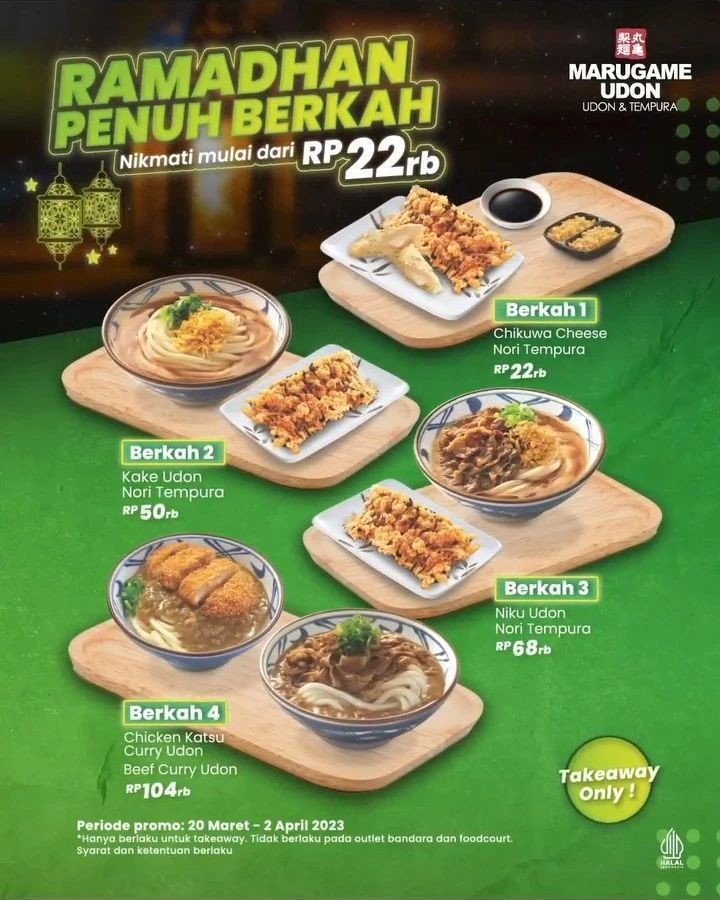 10 Promo Makanan Ramadan 2023, Cocok untuk Buka Bersama