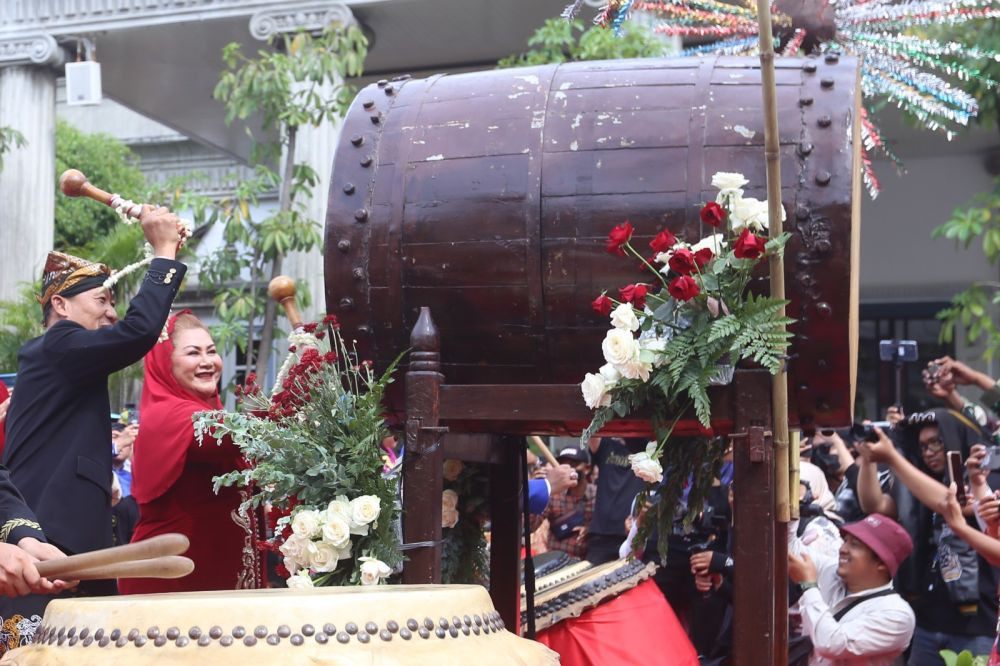 Dugder! Warga Semarang Sambut Ramadan dengan Suka Cita 