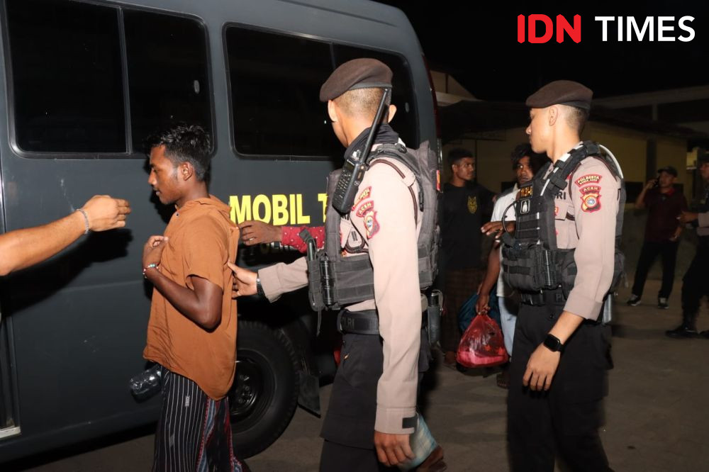 Kabur dari Penampungan, 12 Imigran Rohingya Beserta Agen Ditangkap