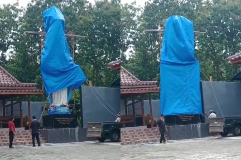 Partai PSI Sayangkan Penutupan Patung Bunda Maria di Kulon Progo