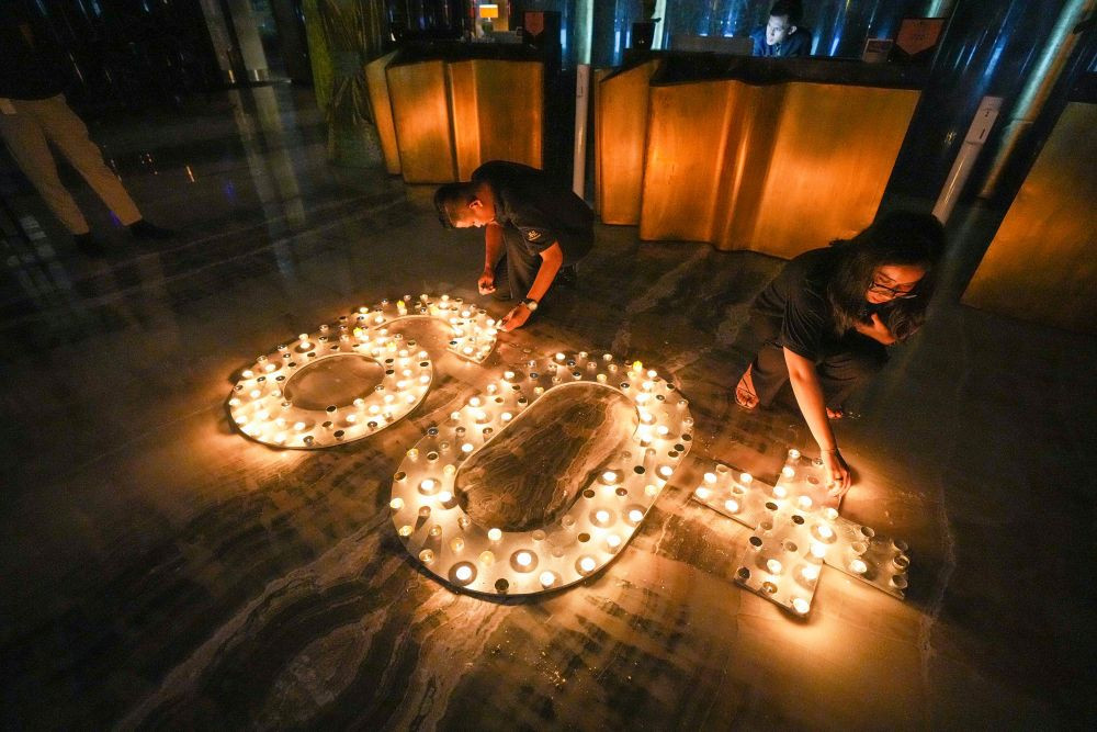 Sejumlah Hotel Padamkan Listrik Peringati Earth Hour