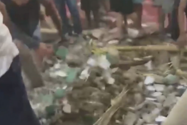 Penyebab Kubah Masjid di Makassar Ambruk: Bangunan Sudah Tua