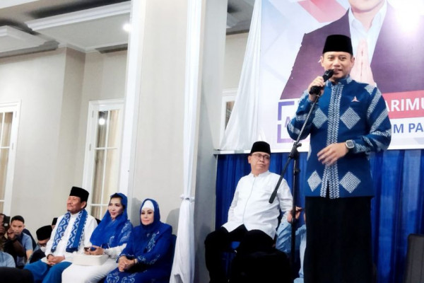 Safari Ramadan di Jakarta Timur, AHY Bicara Peningkatan UMKM-SDM