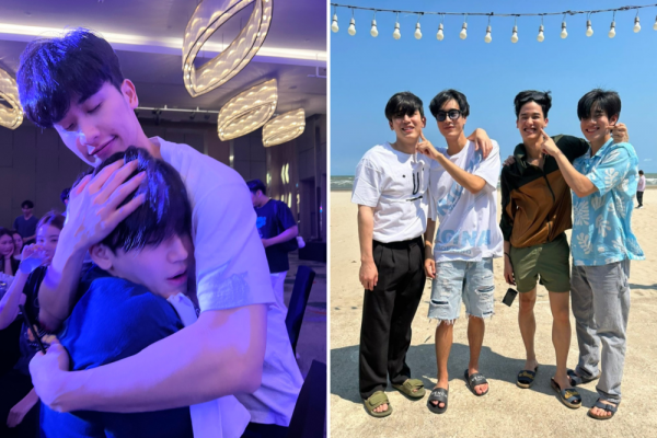10 Potret Tay Tawan dan New Thitipoom di Outing GMMTV 2023, Nempel!