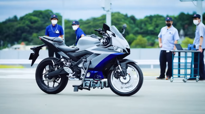 Wow! Yamaha Kembangkan Teknologi Motor Antijatuh