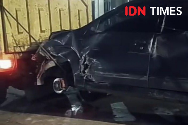 Aksi Pencurian Lembu di Aceh Tamiang Gagal Usai Mobil Tabrak Truk