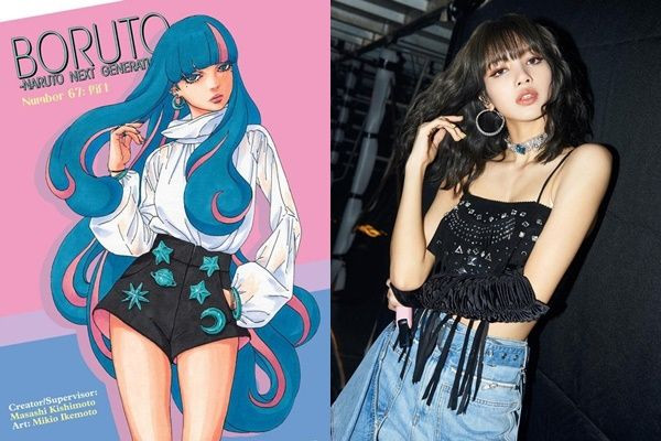 10 Potret Kemiripan Eida Boruto dengan Lisa BLACKPINK