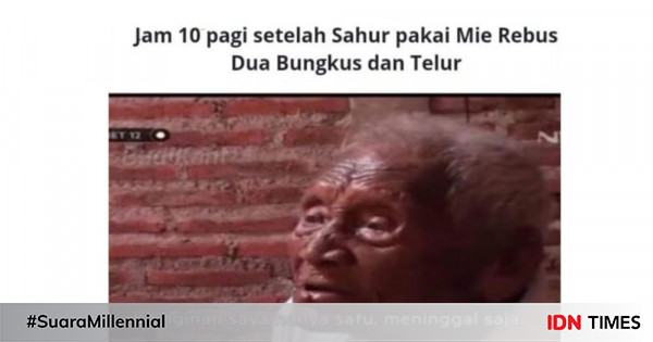 13 Meme Gak Kuat Puasa Ini Dijamin Bikin Ngakak Brutal