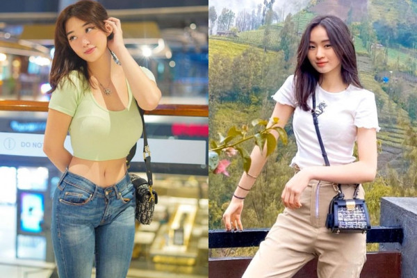 9 Adu Gaya Livy Renata vs Catheez, Duo Bestie yang Stylish!
