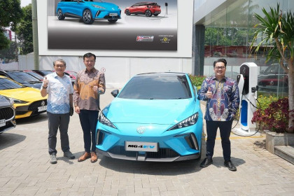 MG Persiapkan Infrastruktur Mobil Listrik Jaringan Dealernya