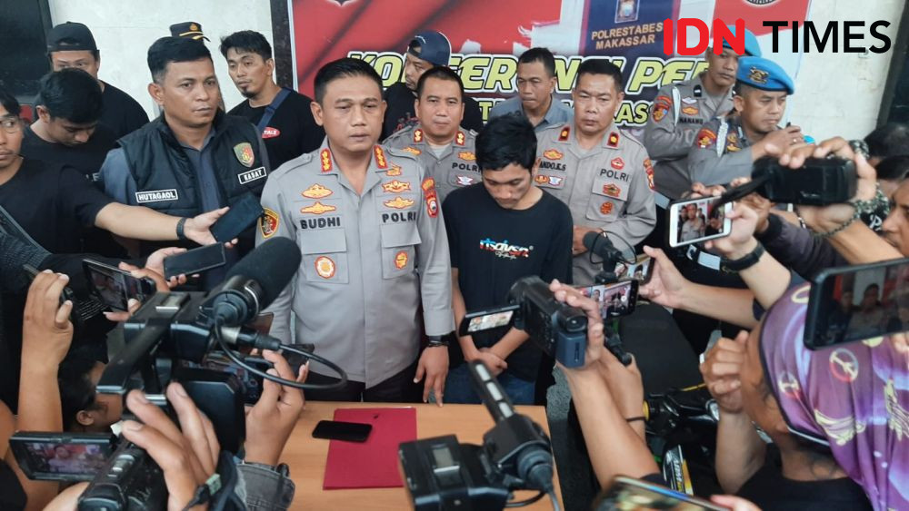 Pemotor Terobos Iring-iringan Presiden di Makassar Tak Diproses Hukum
