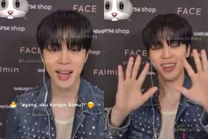 10 Momen Lucu Jimin BTS Video Call Fansign, Kangen ARMY Indonesia