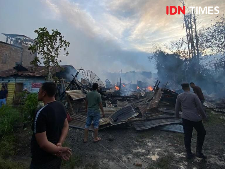 25 Unit Rumah di Aceh Tengah Terbakar, Warga Mengungsi