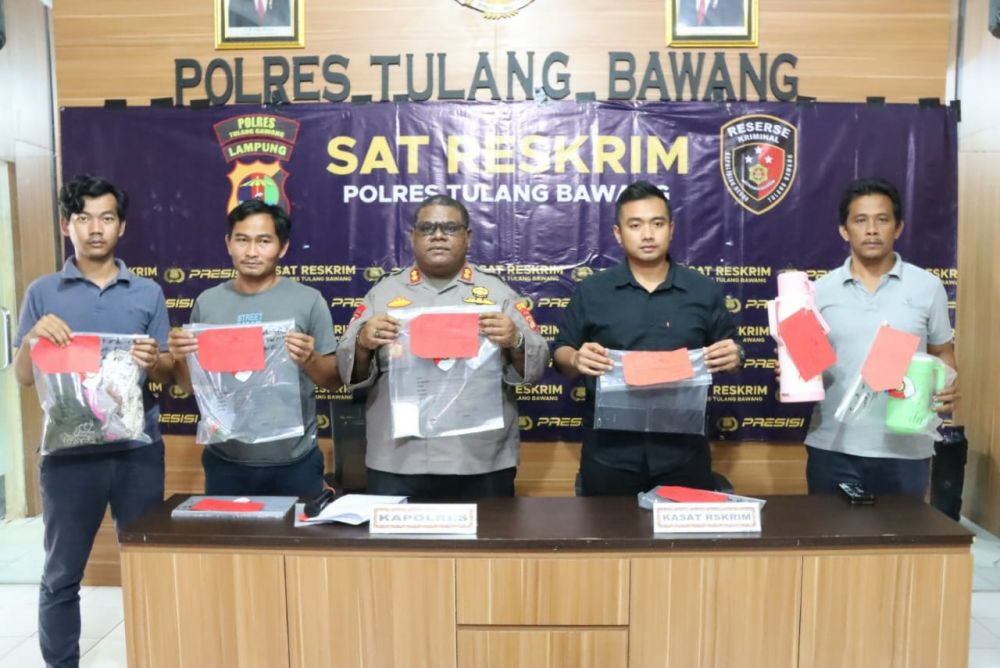 Suami Bunuh Istri Pakai Racun, Polres Tulang Bawang Gelar Ekshumasi