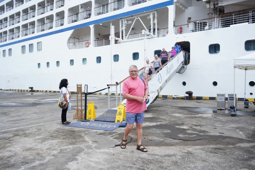 Bersejarah, Cruise 3 Ribu Penumpang Sandar di Bali