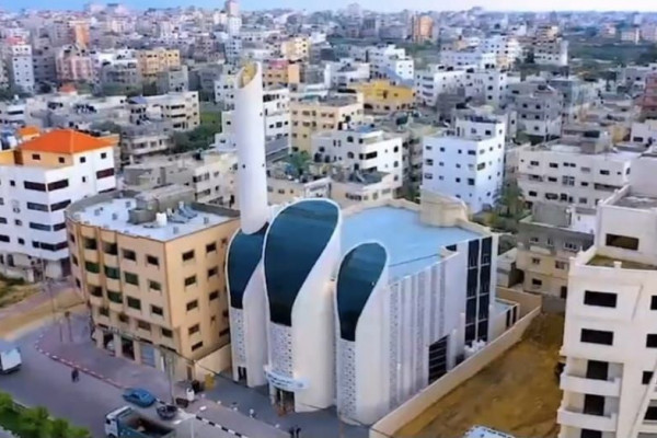 Masjid Karya Ridwan Kamil di Palestina Mulai Digunakan Tarawih