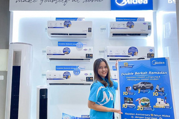 Rayakan Hari Jadi, Midea Gelar Kampanye Besar Apresiasi Konsumen