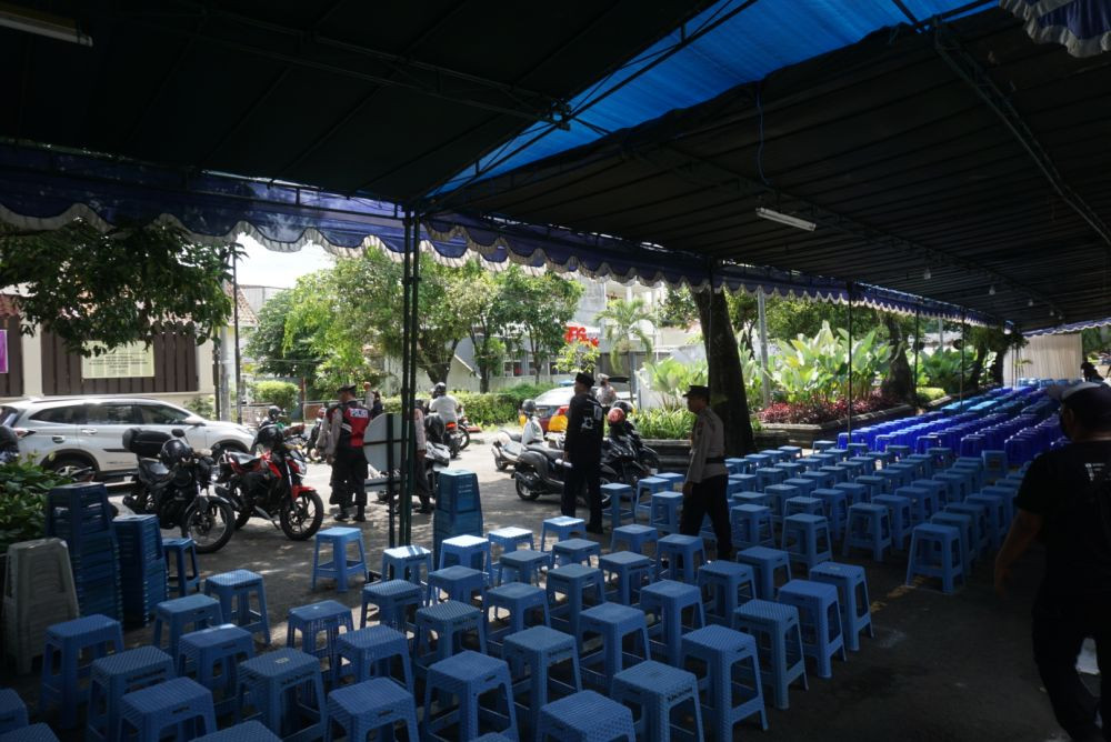 Ratusan Personel Polisi Amankan Perayaan Paskah di Kota Yogyakarta 