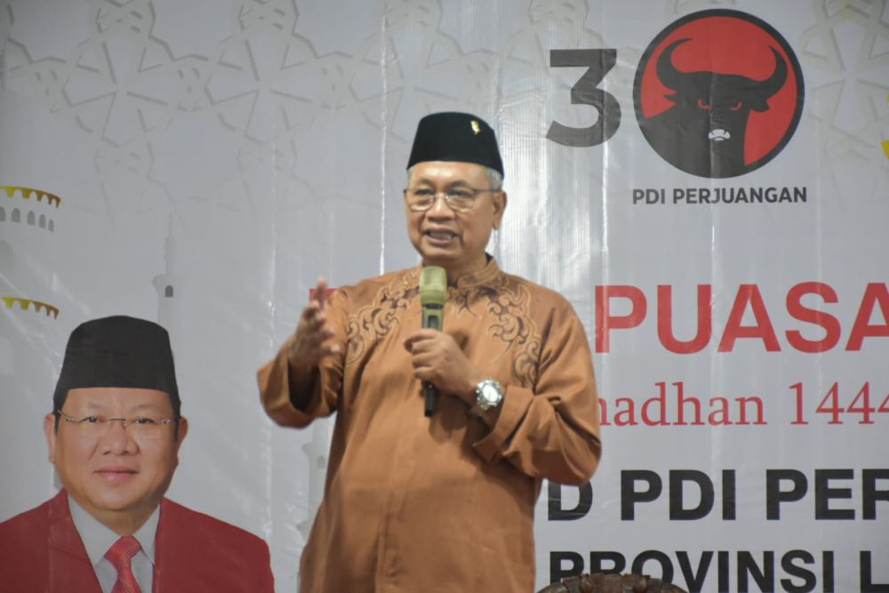 DPD PDIP Lampung Buka Puasa Bersama: Harus Tetap Kompak dan Solid