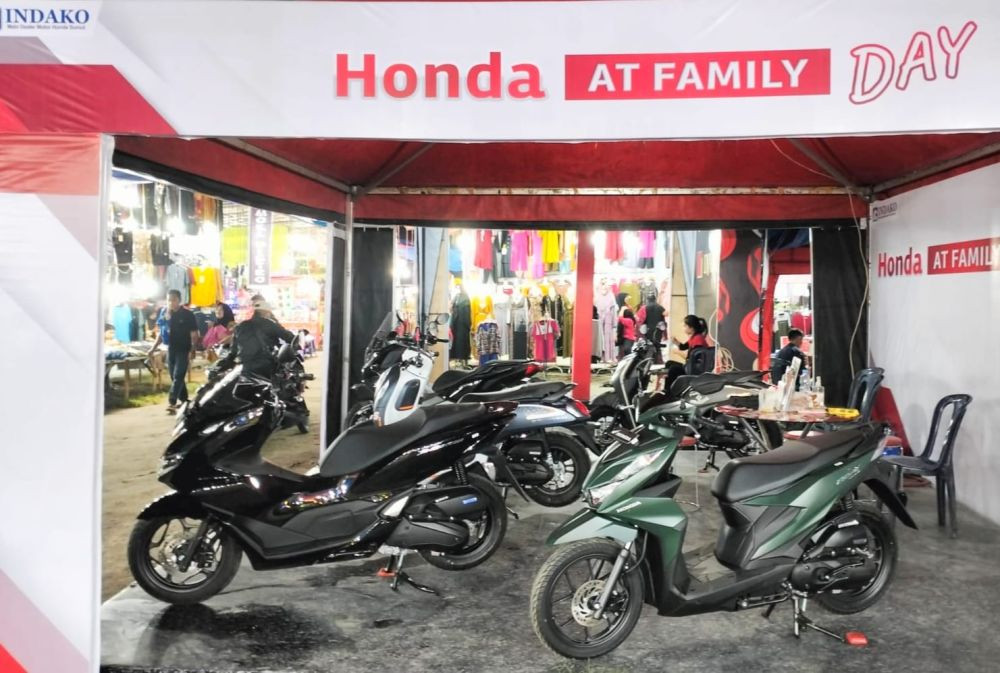 Indako Gelar Honda AT Family Day di Central Park Medan