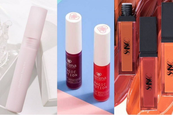 6 Lip Tint Lokal dengan Warna Merah Gelap, Buatmu Tampil Fierce!
