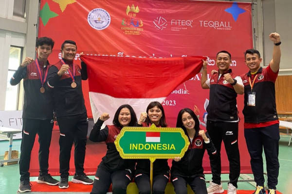 Keren! Timnas Teqball Indonesia Raih 2 Perunggu Di Kamboja