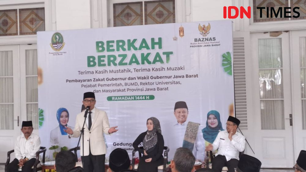 Ridwan Kamil Targetkan Baznas Jabar Himpun Zakat Rp3,7 Triliun di 2023