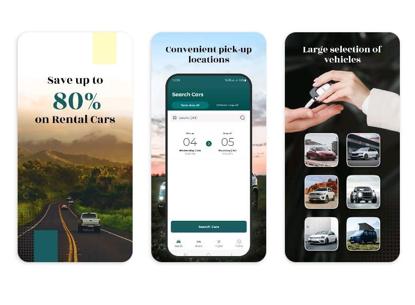 Aplikasi sewa mobil