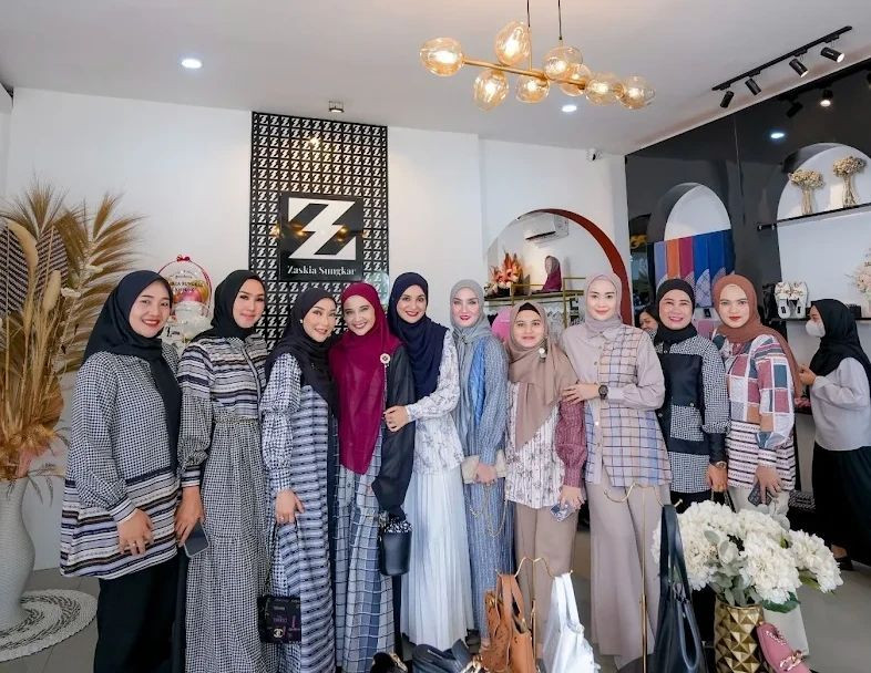 Butik Busana Muslim Milik Artis di Lampung, Cocok Dipakai Lebaran!