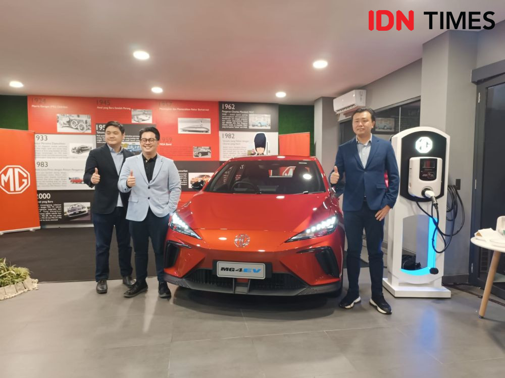 Sudah Dipesan 1.200 Unit, Ini 5 Kelebihan Mobil Listrik MG4 EV