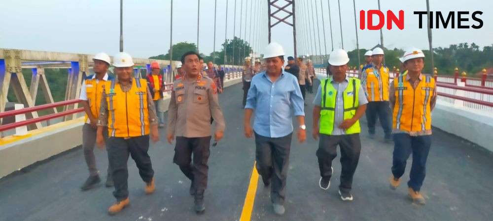 Urai Kemacetan, Jembatan Baru Sei Wampu Di Langkat Dibuka