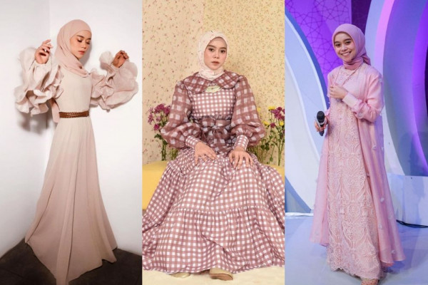 12 OOTD Gamis Lesti Kejora yang Lagi Naik Daun