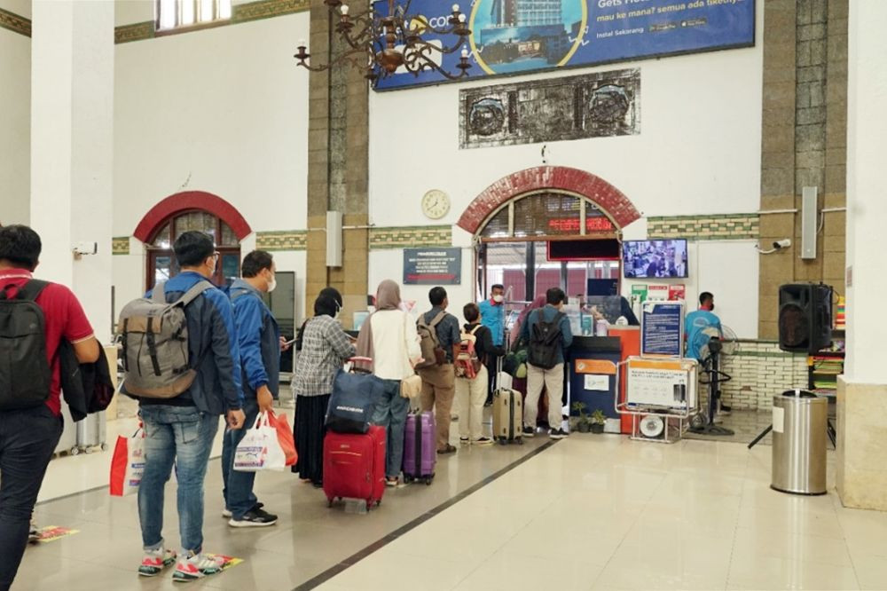 Arus Mudik Semarang, 40 Bus Mudik Gratis Masuk Terminal Mangkang 