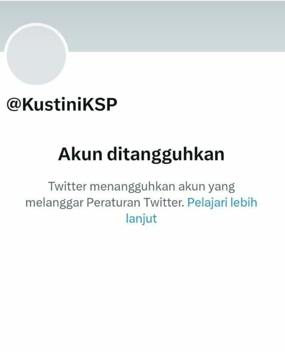 Akun Twitter Bupati Sleman Kena Suspend, Sempat Diretas