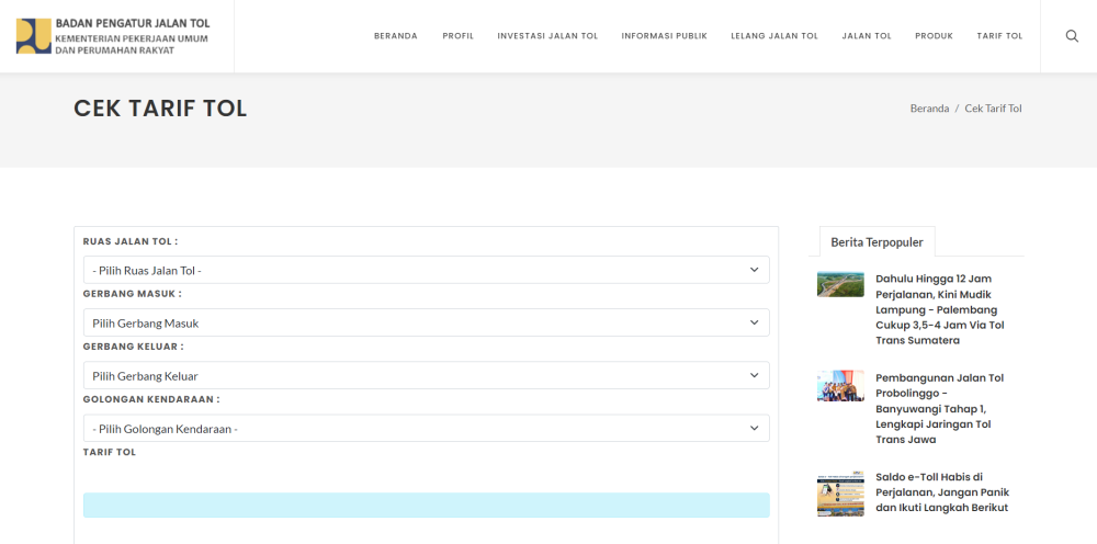 7 Cara Cek Tarif Tol Online Yang Akurat Dan Mudah