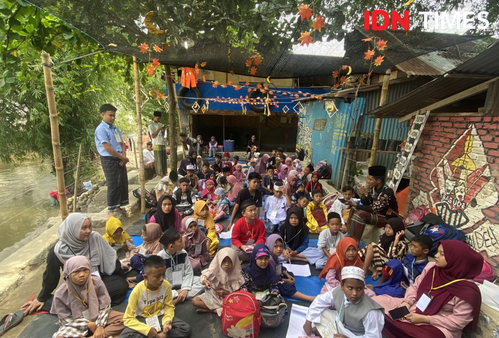 Keseruan Sanggar Sungai Deli Belajar dan Ibadah di Ramadan Camp 
