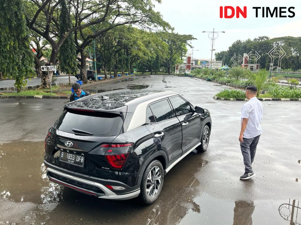 Menguji Fitur Keamanan Hyundai Creta Saat Hujan Lebat di Semarang 