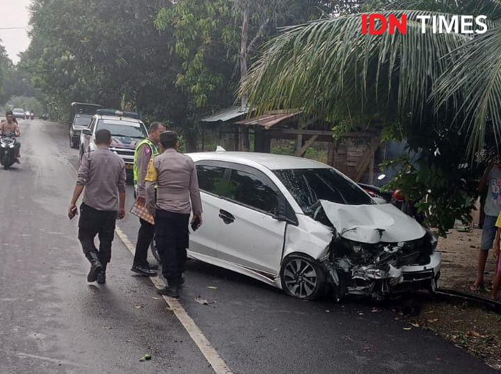 Laka Lantas Di Jalan Raya Aceh Besar Empat Orang Meninggal