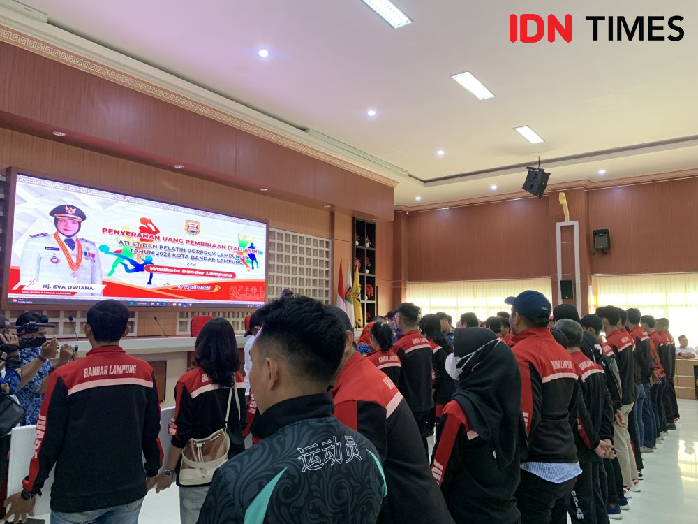 Akhirnya Bonus Atlet Bandar Lampung Porprov Lampung 2022 Dibayar
