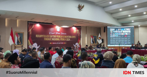 KPU: Daftar Pemilih Sementara Pemilu 2024 Mencapai 205 Juta