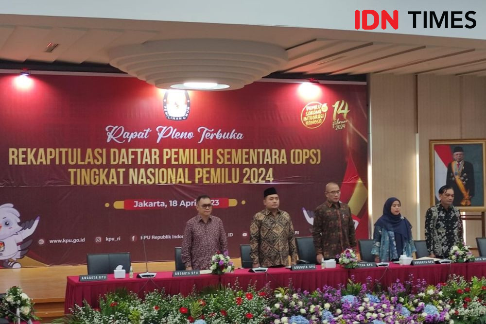 KPU: Daftar Pemilih Sementara Pemilu 2024 Mencapai 205 Juta