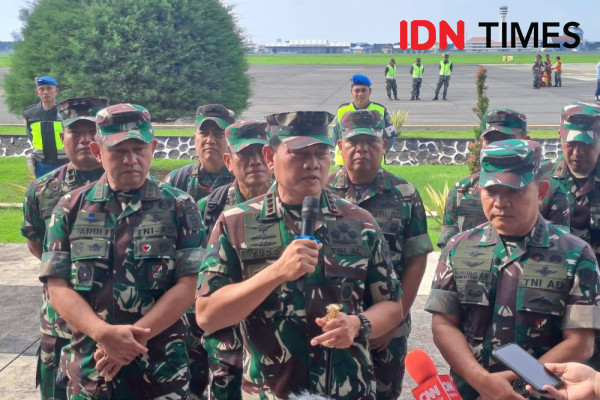 Diserang KST, Panglima TNI Tegaskan Tak Akan Tambah Prajurit