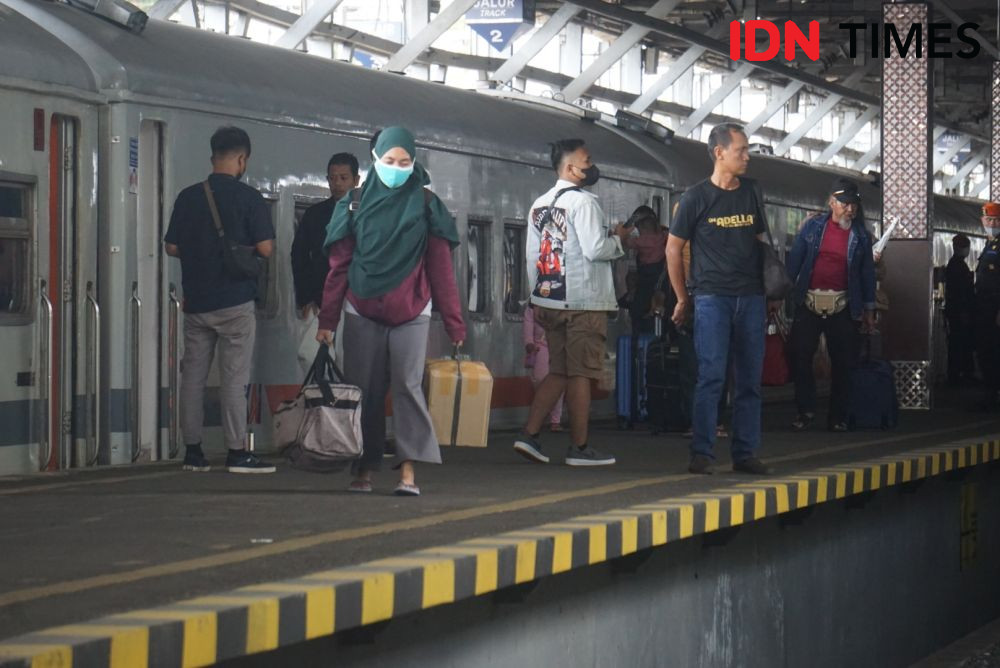 Penumpang KA di Jogja Meningkat, Pemudik Bersiap sejak Jauh Hari