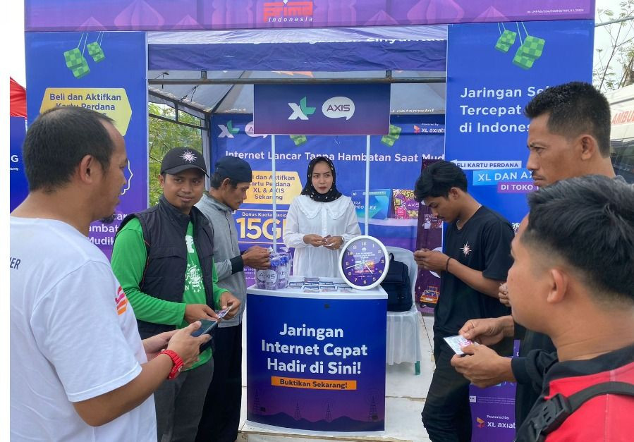 XL Axiata Hadirkan Posko Mudik dan Perkuat Jaringan di Lampung